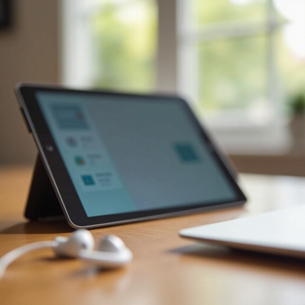 how to connect earphones to tablet