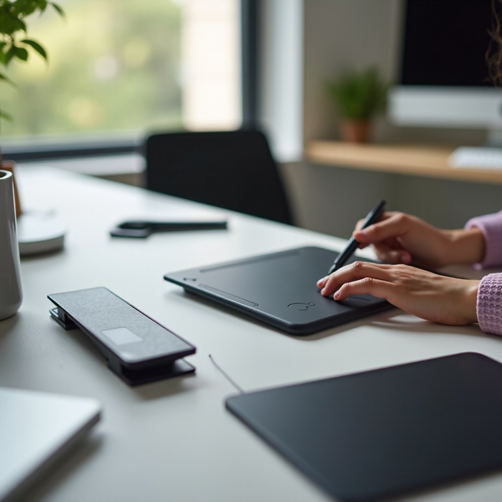 how to connect a wacom tablet